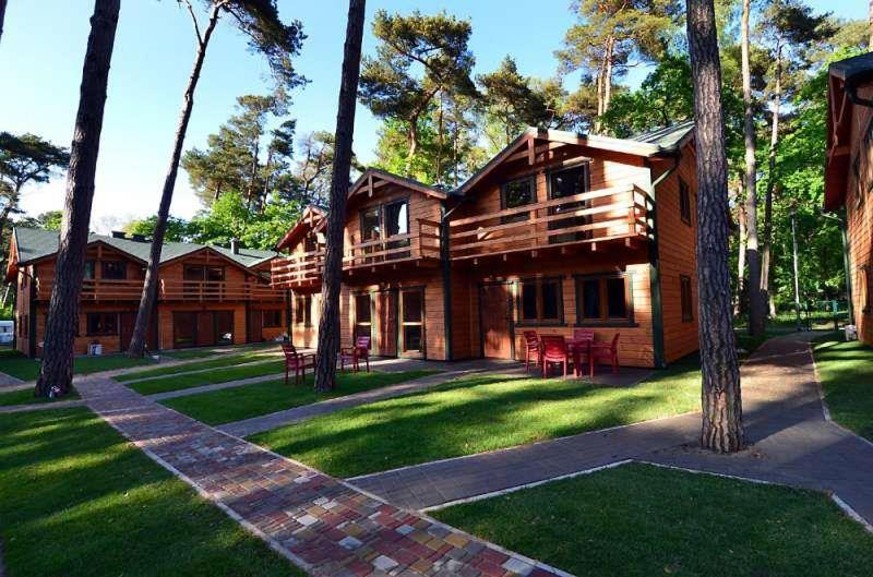 Natura Park Ustronie Morskie - Domki, Apartamenty Exterior foto